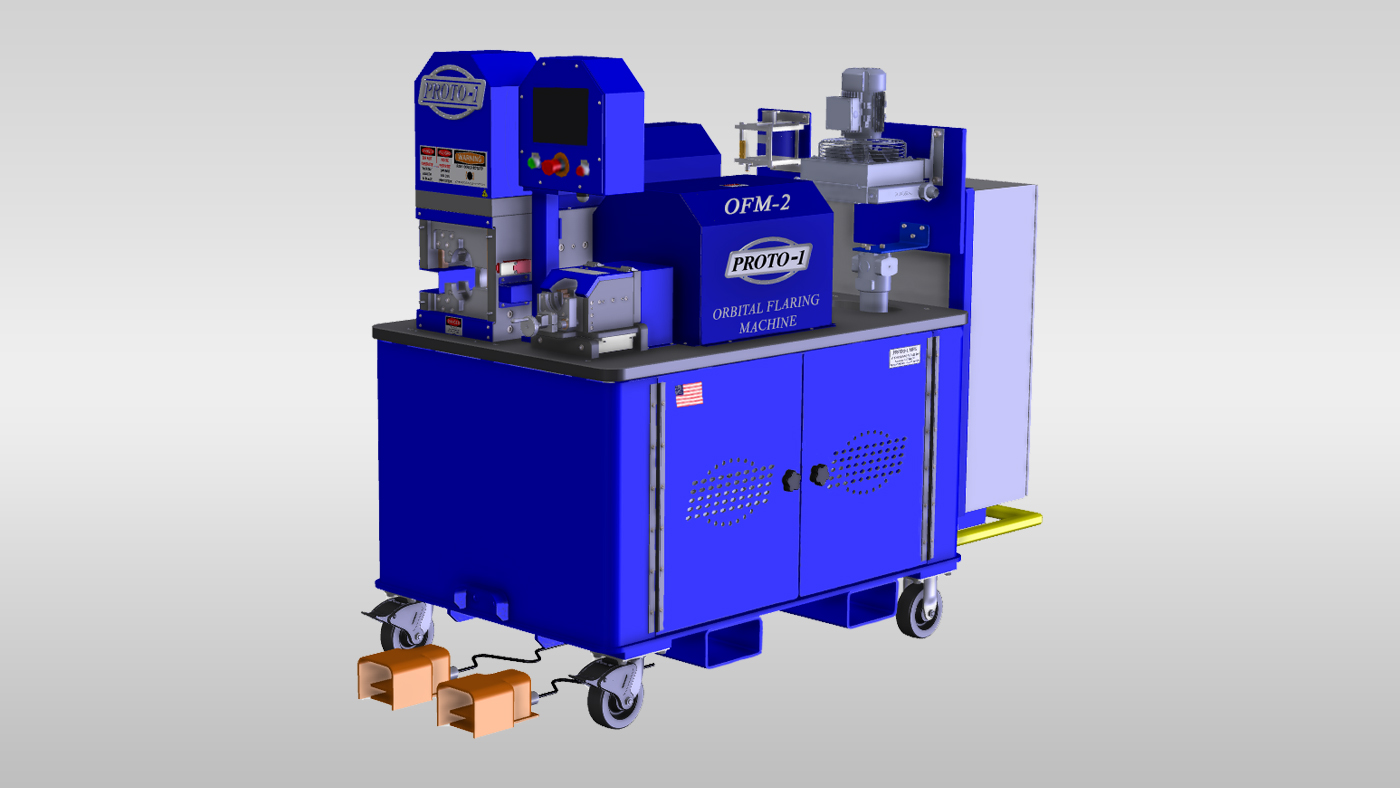ORBITAL FLARING MACHINE